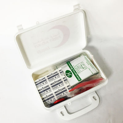 SL-026 Stock Approval Colored Small PP Box 15First Aid Kit Compact First Aid Kits For Travelling