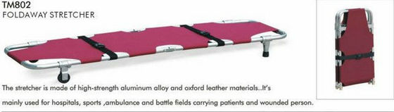 High Quality Widely Used First Aid  Aluminum Alloy Ambulance Portable Foldaway Stretcher