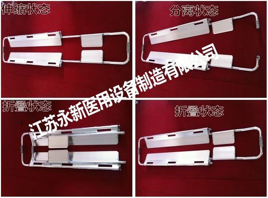 HOT SALE SCOOP STRETCHER, AMBULANCE CHAIR STRETCHER EMERGENCY CANVAS STRETCHER FOR NURSE,AMBULANCE, STADIUM