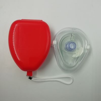 Athletic Medical Training Supplies Cardiopulmonary Rescue CPR Breathing Mask Face Shield