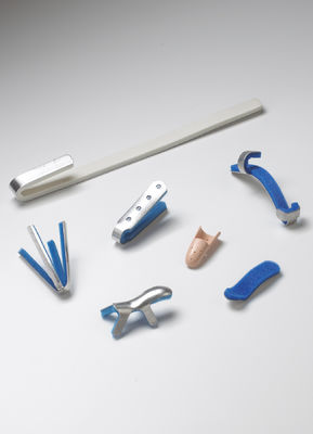 CE approved wholesale first aid finger splint fixed Aluminum Finger Splints spoon splint