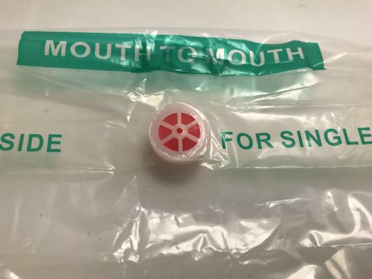 Mini Cpr Barrier Mask Keychain Face Shield Nylon Bag Mouth To Mouth Personalized 20x30cm