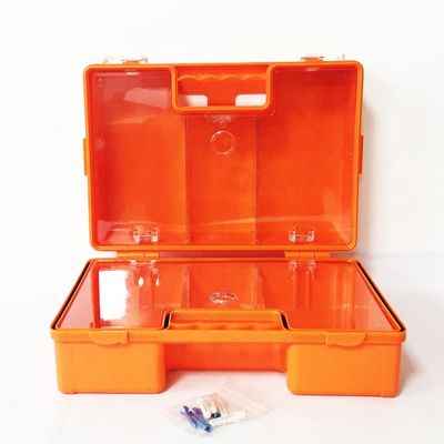 First aid kit multicolor empty first aid box with wall bracket