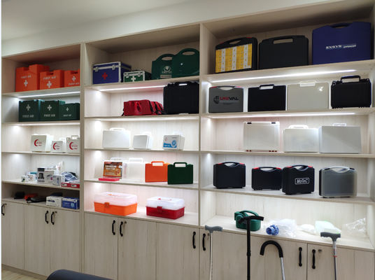 Mini emergency box medical first aid case portable empty first aid Small Pocket box Carrying storage container