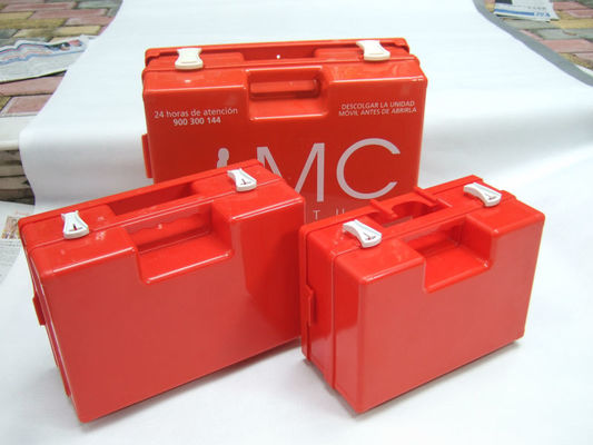 Wholesale ABS Outdoor Carrying Plastic Storage Case First Aid Box multicolor