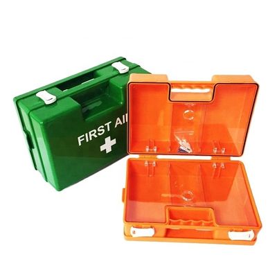Green Empty First Aid Box Plastic Outdoor Waterproof Storage Box Pp Empty Box