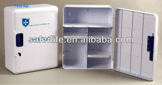 Empty Medical First Aid Box Of ABS Large Wall Mounted Storage Case