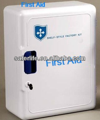 Empty Medical First Aid Box Of ABS Large Wall Mounted Storage Case