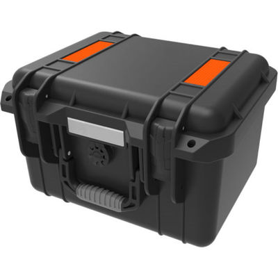 Factory direct sale abs multi function trolley medication storage safety black medical tools plastic box