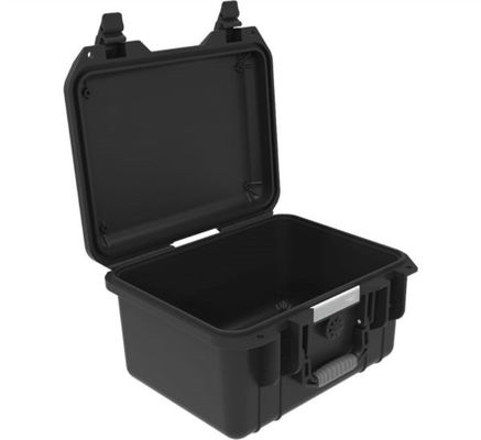 Factory direct sale abs multi function trolley medication storage safety black medical tools plastic box
