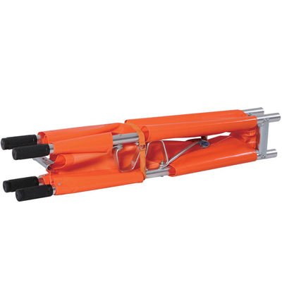 Hospital Ambulance Folding Stretcher Medical Patient Transport First Aid Equipment Supplies 208CM