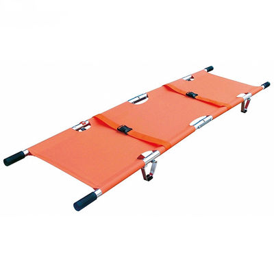 Hospital Ambulance Folding Stretcher Medical Patient Transport First Aid Equipment Supplies 208CM