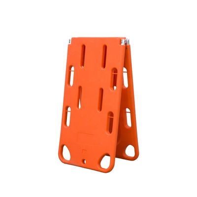 Wholesale Two-Fold Emergency Plastic Spine Board Folding Stretcher For Hospital