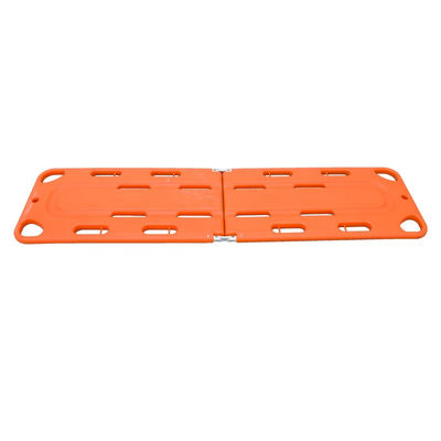Wholesale Two-Fold Emergency Plastic Spine Board Folding Stretcher For Hospital