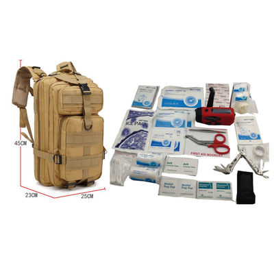 Rescue Earthquake Bag medical pack trauma bag disaster first aid  kit bag case survival tools kit backpack