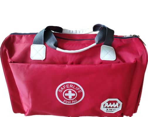 Safe International Travel First Aid Kit Backpack Gym Sports Hand Bag Hiking 46x20x28cm