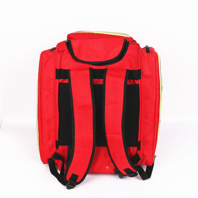 Ambulance Kit EMS Trauma bag Medical Equipment Bag with wheel Earthquake Rescue Bag Ambulance Wheel Backpack