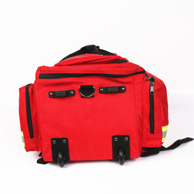 Ambulance Kit EMS Trauma bag Medical Equipment Bag with wheel Earthquake Rescue Bag Ambulance Wheel Backpack