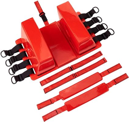 Folding Ambulance Stretcher Straps Belts Head Immobilizers Medical Kit First Aid Equipment Supplies