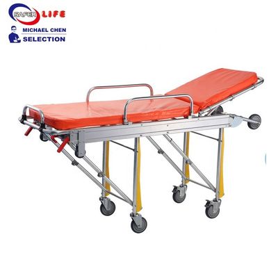 folding Ambulance Gurney Emergency Rescue Stretcher Medical 195cm