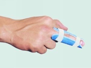 Finger fixed first aid bandage Aluminum Mallet Finger Splint Aluminum Finger splint Splint Medical bandage