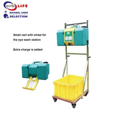 16 Gallon 15 Minute Portable Eyewash Station Emergency Eye Bath Shower