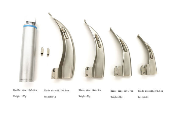 Best Selling Fiber Optic Bulb Flexible Laryngoscope Setbest Price Set Bulb Flexible Laryngoscope Fiber Optic