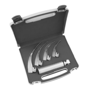 Best Selling Fiber Optic Bulb Flexible Laryngoscope Setbest Price Set Bulb Flexible Laryngoscope Fiber Optic