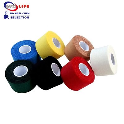 High quality rigid sport tape cotton rigid tape sports with print body support