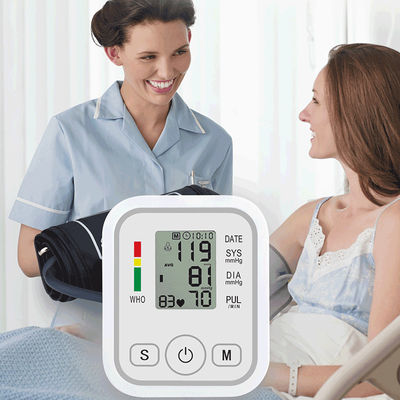 Household Health Equipment Blue Tooth Pulse OX BPM Monitor Electric Arm LCD Digital Blood Pressure Monitor Sphygmomanome