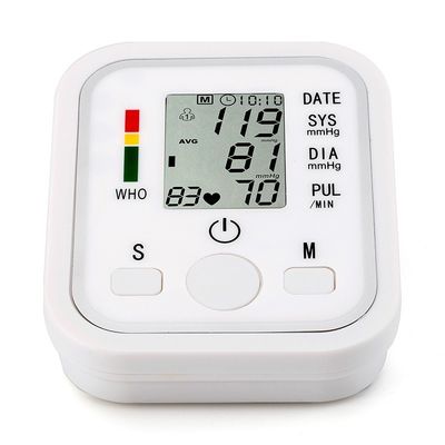 Household Health Equipment Blue Tooth Pulse OX BPM Monitor Electric Arm LCD Digital Blood Pressure Monitor Sphygmomanome