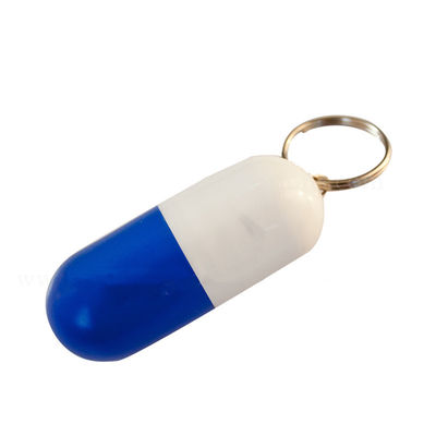 Medical promotion gift unique cute pill box single capsule shaped pill box from Saferlife in China