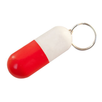 Medical promotion gift unique cute pill box single capsule shaped pill box from Saferlife in China