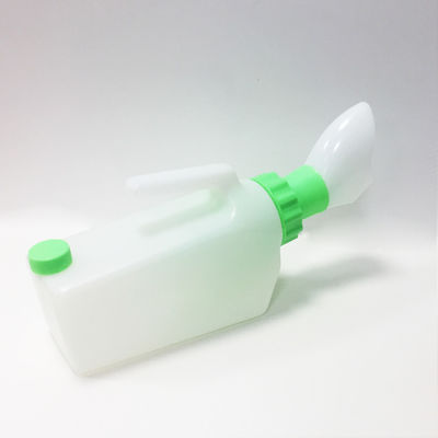 anti back flow  Plastic Unisex 1000ML Urine Bottle Logo Printed Available Portable Urine Bottle