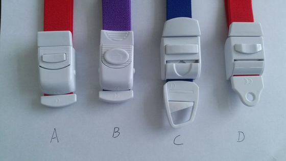 Colorful Reusable Medical Arm Pressure Tourniquet 2.5x40cm