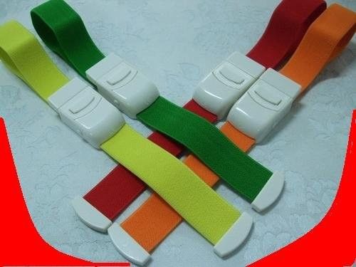Medical disposable colorful tourniquet