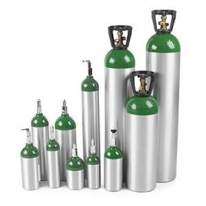 First Aid Equipment Suplies Medical Portable Aluminum Oxygen Cylinder
