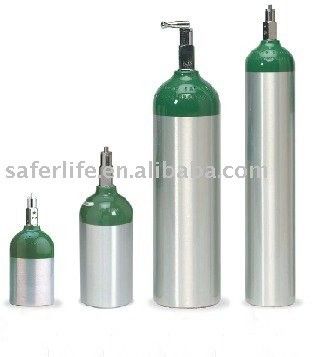 First Aid Equipment Suplies Medical Portable Aluminum Oxygen Cylinder