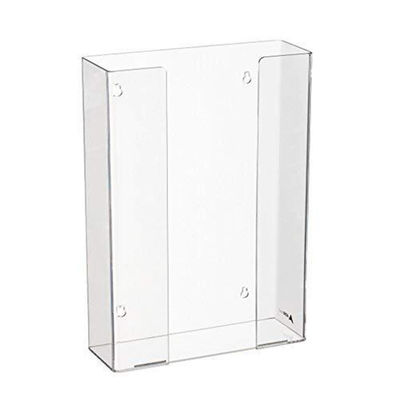 Wall Mounted Medical Glove Holder Acrylic Clear Dispensers