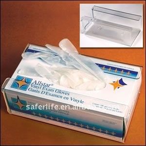 Wall Mounted Medical Glove Holder Acrylic Clear Dispensers