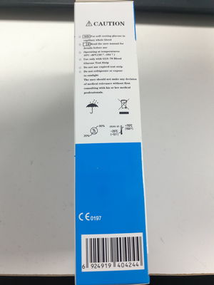 Blood Sugar Meter Code Free Glucometer Quick Body Check Hospital Homecare Portable Glucose Monitor Set