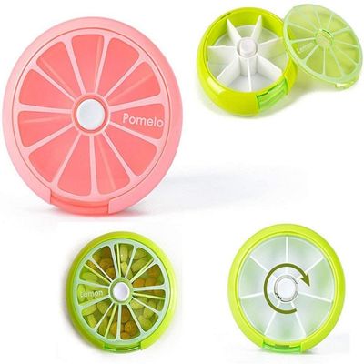 Top Fashion Waterproof Aluminum Case Transparent Colorful Pill Box Optional Colors