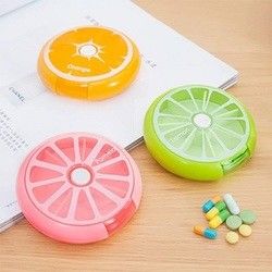Top Fashion Waterproof Aluminum Case Transparent Colorful Pill Box Optional Colors