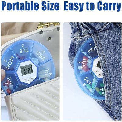 Good Quality Case Medicine Case 7Day Holder Box Electronics Timing Dispenser Ma Cb One Electronic Pill Bottle Timer Lock