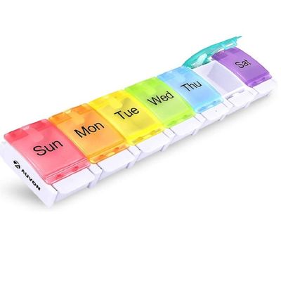 Brand New Case 7Days Travel Timer Portable Storage Cases Organizer Monthly Pill Box