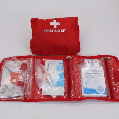 Gauze Medical Tape Bandages Promotional Portable First Aid Bag Kit 2 Inch 1/2 Inch