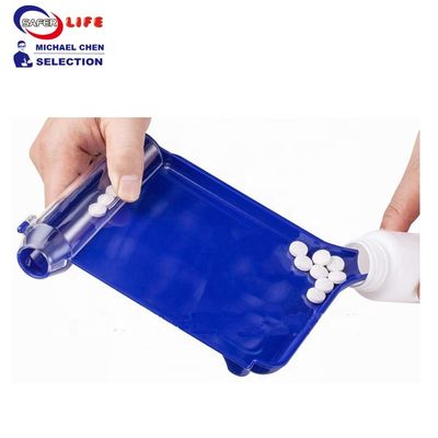 Saferlife manual Plastic pill counting tray pharmacy low MOQ