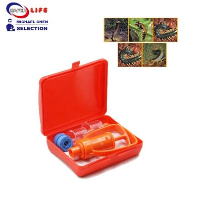 Venom extractor kit emergency suction Posion removal kit with vacuum cup snake bite venom extractor kit spider