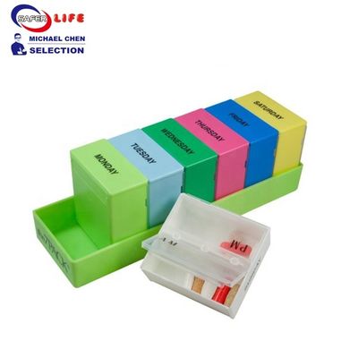 Pill box C1248 promotional pillbox 2017 new big compartment size
