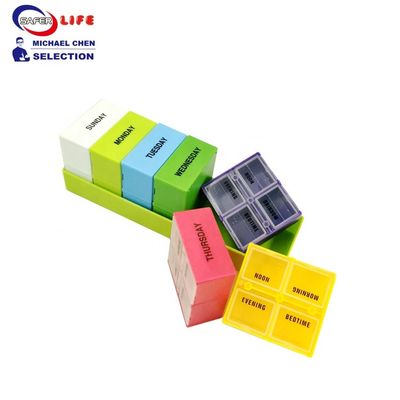 Pill box C1248 promotional pillbox 2017 new big compartment size
